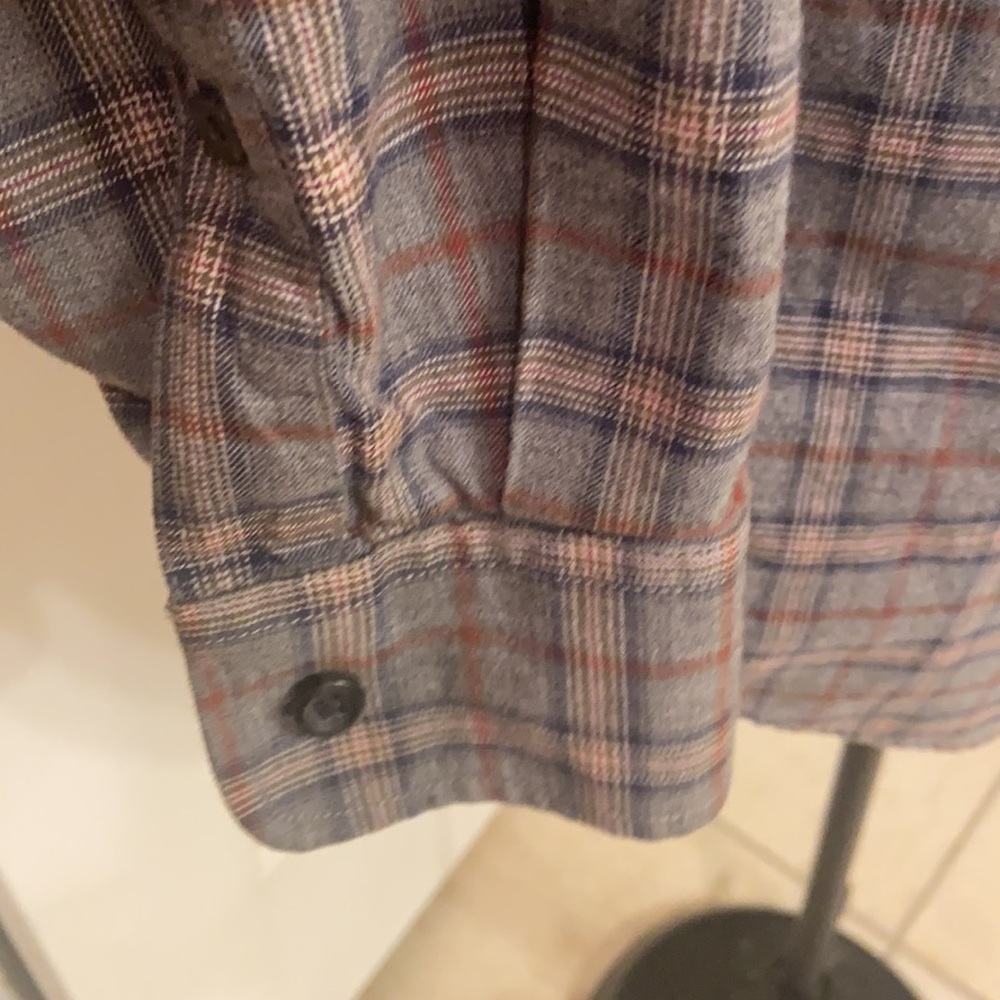 Pre-Owned Eddie Bauer Men’s Size M Button Down LS Shirt Relaxed Fit 100% Cotton - Picture 4 of 9